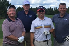 First Place winners l to r Bernie Kistner, Bo Andersson, Dan Story, and Mark Heflin
