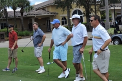 Golfers ready to go