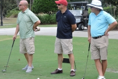 Terry Morse, Matt Anderson, and Pat Partridge ready for Magic Ball