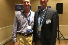 WSC Board President Richard Mest welcomes NGWA BOard Presdient David Henrich