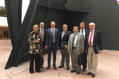 Susan O'Grady, David Rutz, Chris Preston, Mark Ball, Burnet Chalmers, Jeff More and Bo Andersson on Capitol Hill
