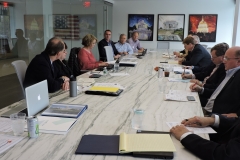 WSC BOard of Directors hold meeting at Alpine Group