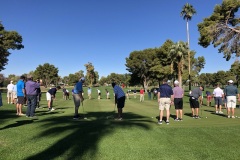 putting-on-golf-course