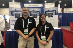 Brandon-Woo-and-Laura-Viers-from-A.O.Smith-Visit-WSC-Booth