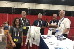 L-to-R-Milby-Folks-Shelley-Hicks-Mark-Ball-amd-Bob-LaBrun-vist-WSC-Booth-along-with-David-Kelly