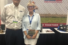 Margaret-Visits-Eric-Rimmell-in-the-Flint-Walling-booth